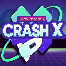 Crash X logo – Casino Games by Turbo Games at Spinit Casino