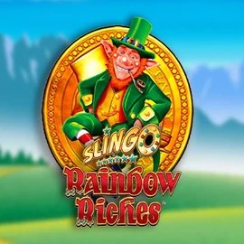 Slingo Rainbow Riches slot visual from Gaming Realms available on spinitt-hu.com